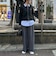 【4サイズ展開/リピーター続出！】とろみツイルストレートイージーパンツ