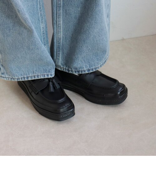 Mariko　コンバース　スクエアトゥローファースニーカー24.5㎝ CONVERSE/コンバース】オールスター スクエアトゥローファー｜フレディ