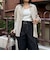 LINEN100 2WAYカシュクールシャツ