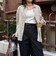 LINEN100 2WAYカシュクールシャツ