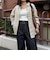 LINEN100 2WAYカシュクールシャツ