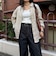 LINEN100 2WAYカシュクールシャツ