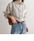 LINEN100 2WAYカシュクールシャツ