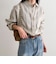 LINEN100 2WAYカシュクールシャツ