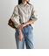 LINEN100 2WAYカシュクールシャツ