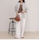 LINEN100 2WAYカシュクールシャツ