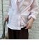 LINEN100 2WAYカシュクールシャツ