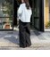 LINEN100 クロップドシャツ