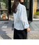 LINEN100 クロップドシャツ