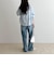 LINEN100 クロップドシャツ