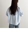 LINEN100 クロップドシャツ