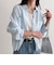 LINEN100 クロップドシャツ