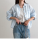 LINEN100 クロップドシャツ