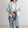 LINEN100 クロップドシャツ