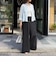 LINEN100 クロップドシャツ