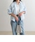 LINEN100 クロップドシャツ