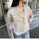 LINEN100 クロップドシャツ