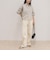 LINEN100 クロップドシャツ