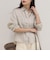 LINEN100 クロップドシャツ