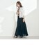 LINEN100 クロップドシャツ