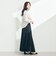 LINEN100 クロップドシャツ