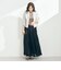 LINEN100 クロップドシャツ