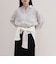 LINEN100 クロップドシャツ