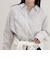 LINEN100 クロップドシャツ