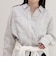 LINEN100 クロップドシャツ