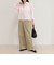 LINEN100 クロップドシャツ