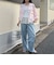 LINEN100 クロップドシャツ