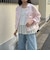 LINEN100 クロップドシャツ