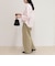 LINEN100 クロップドシャツ