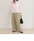 LINEN100 クロップドシャツ