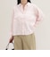 LINEN100 クロップドシャツ