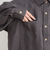 LINEN100 クロップドシャツ