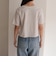シルケットスムースクロップドTシャツ
