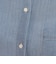 コットンボイルシアーデニムシャツ