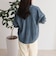 シアーデニムクロップドシャツ