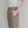LINEN セミワイドリラクシーパンツ