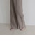 LINEN セミワイドリラクシーパンツ