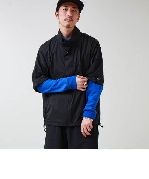 TAION/タイオン】HI-NECK W-ZIP DETACHABLE LIGHT JACKET｜フレディ