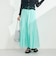 COTTONマチ付きギャザースカート