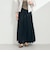 COTTONマチ付きギャザースカート