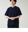 【抗菌防臭】ポンチ素材 ヘンリーネックTシャツ