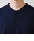 【抗菌防臭】ポンチ素材 ヘンリーネックTシャツ