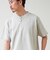【抗菌防臭】ポンチ素材 ヘンリーネックTシャツ