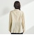 リネン混ライトダブルジャケット