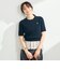 【WEB限定/大人気シリーズ】FR刺しゅうケーブル柄半袖プルオーバーニット