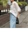 シアーストライプ半袖シャツ